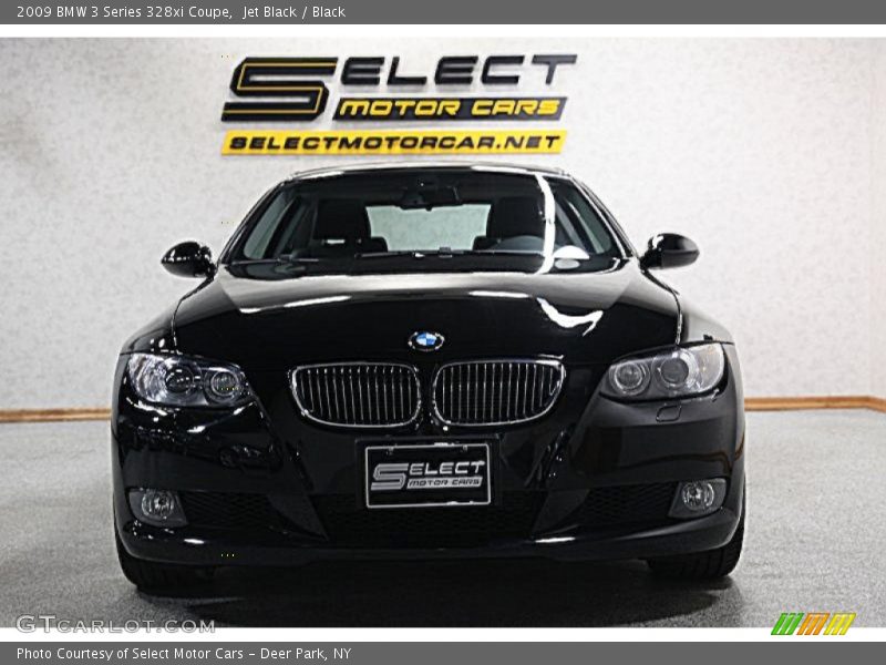 Jet Black / Black 2009 BMW 3 Series 328xi Coupe