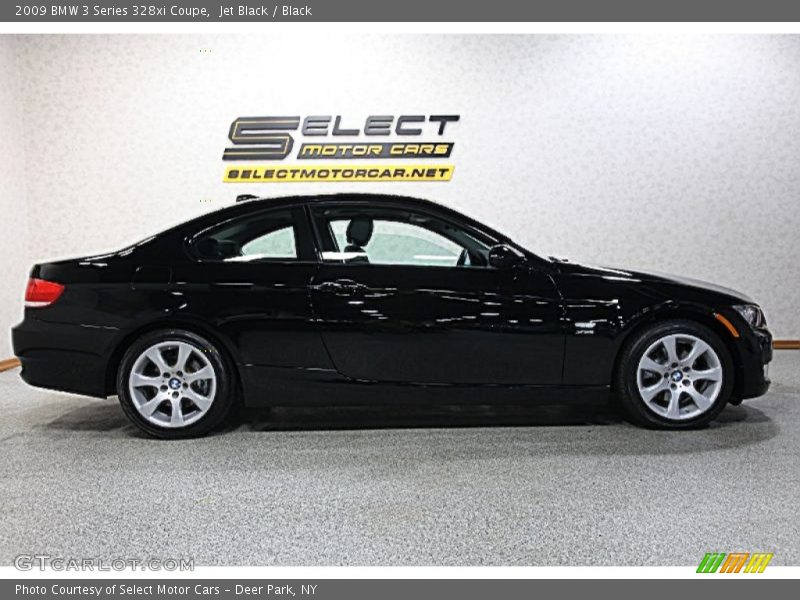 Jet Black / Black 2009 BMW 3 Series 328xi Coupe