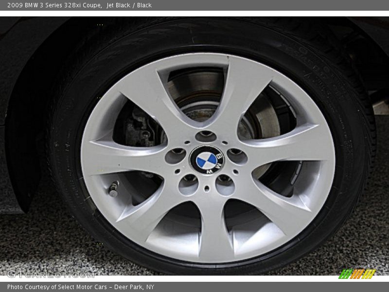 Jet Black / Black 2009 BMW 3 Series 328xi Coupe