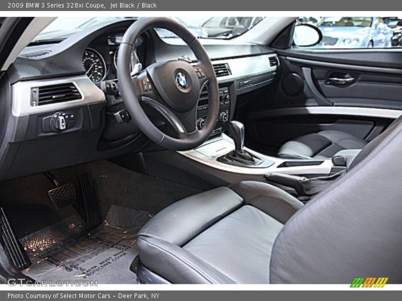 Jet Black / Black 2009 BMW 3 Series 328xi Coupe