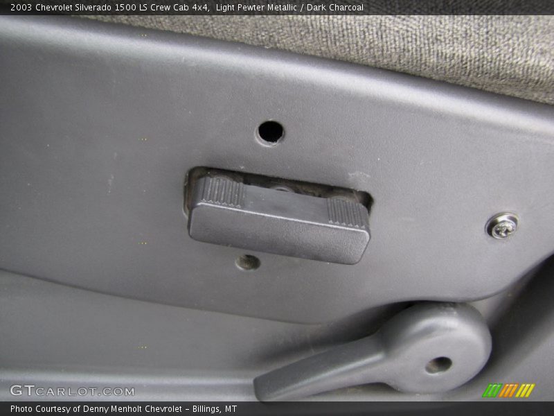 Light Pewter Metallic / Dark Charcoal 2003 Chevrolet Silverado 1500 LS Crew Cab 4x4