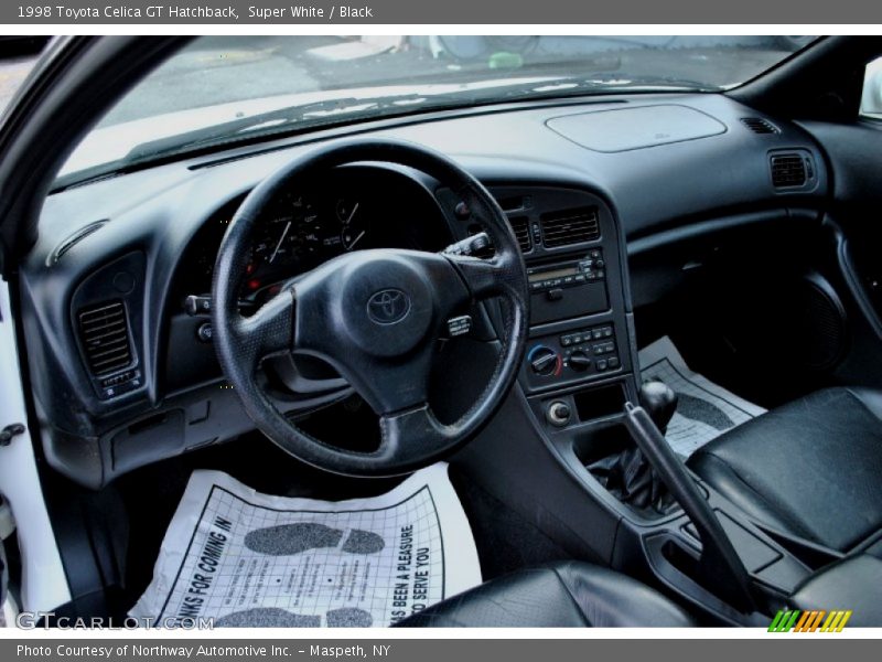  1998 Celica GT Hatchback Black Interior