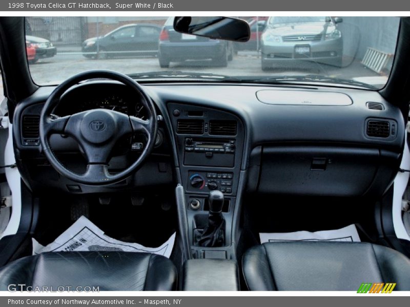  1998 Celica GT Hatchback Black Interior