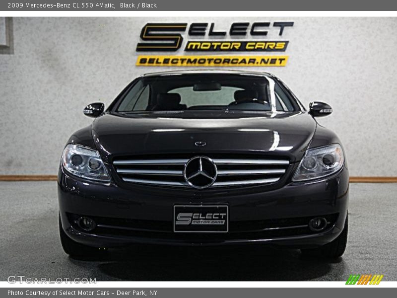 Black / Black 2009 Mercedes-Benz CL 550 4Matic