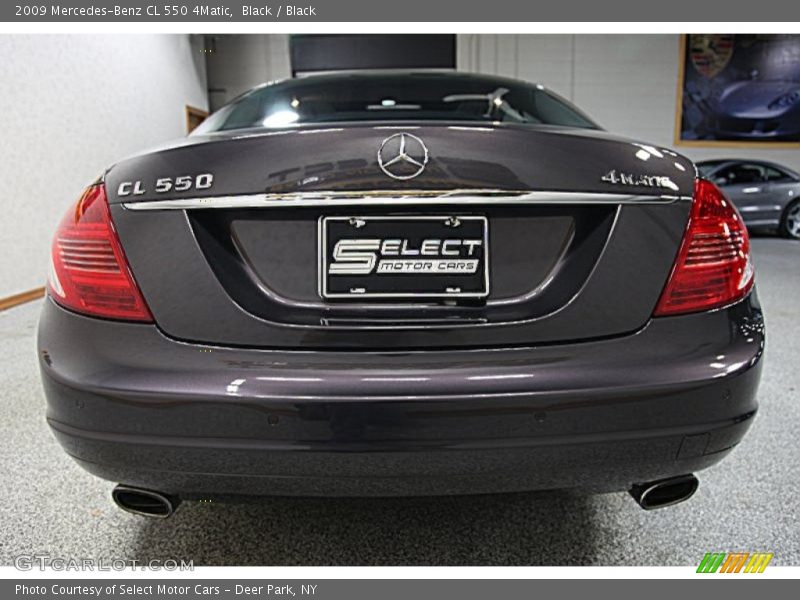 Black / Black 2009 Mercedes-Benz CL 550 4Matic