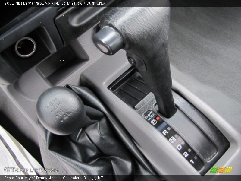 Solar Yellow / Dusk Gray 2001 Nissan Xterra SE V6 4x4