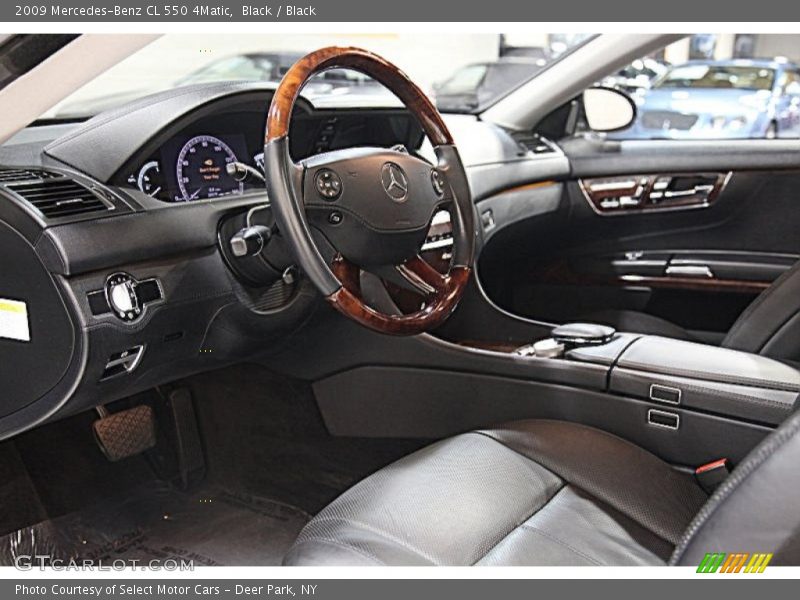 Black / Black 2009 Mercedes-Benz CL 550 4Matic