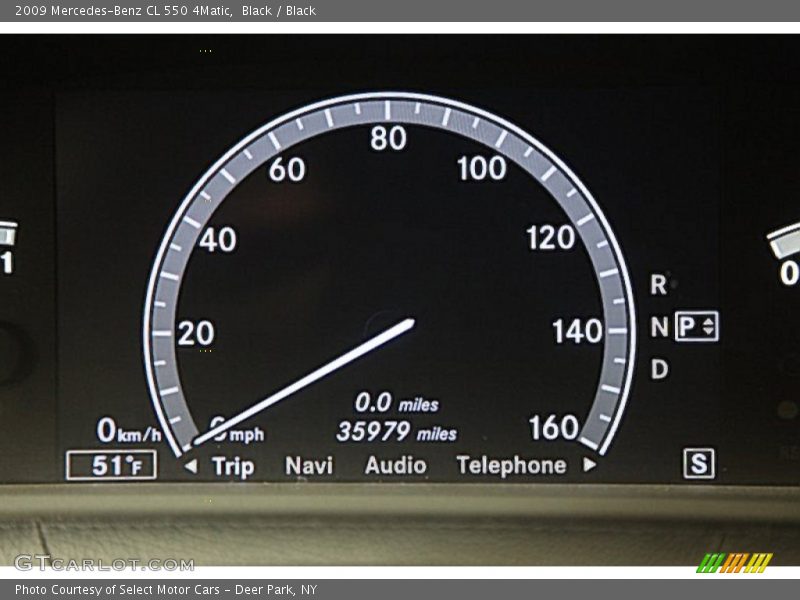 Black / Black 2009 Mercedes-Benz CL 550 4Matic