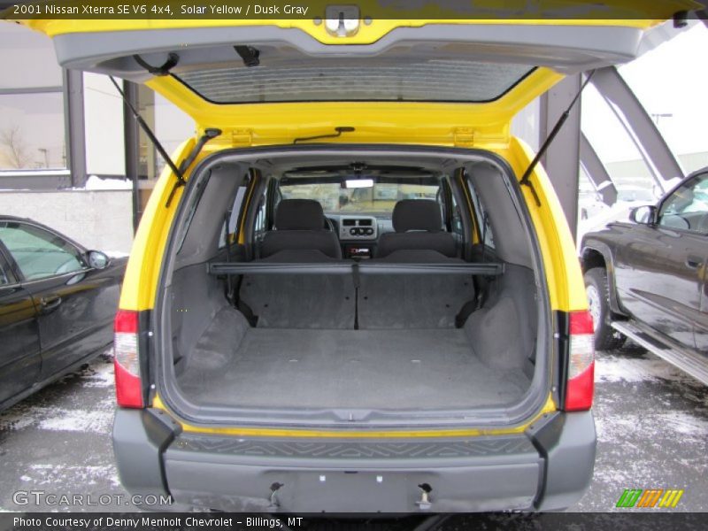 Solar Yellow / Dusk Gray 2001 Nissan Xterra SE V6 4x4
