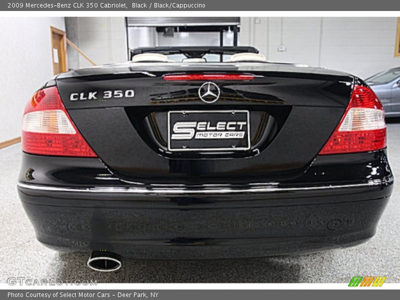 Black / Black/Cappuccino 2009 Mercedes-Benz CLK 350 Cabriolet