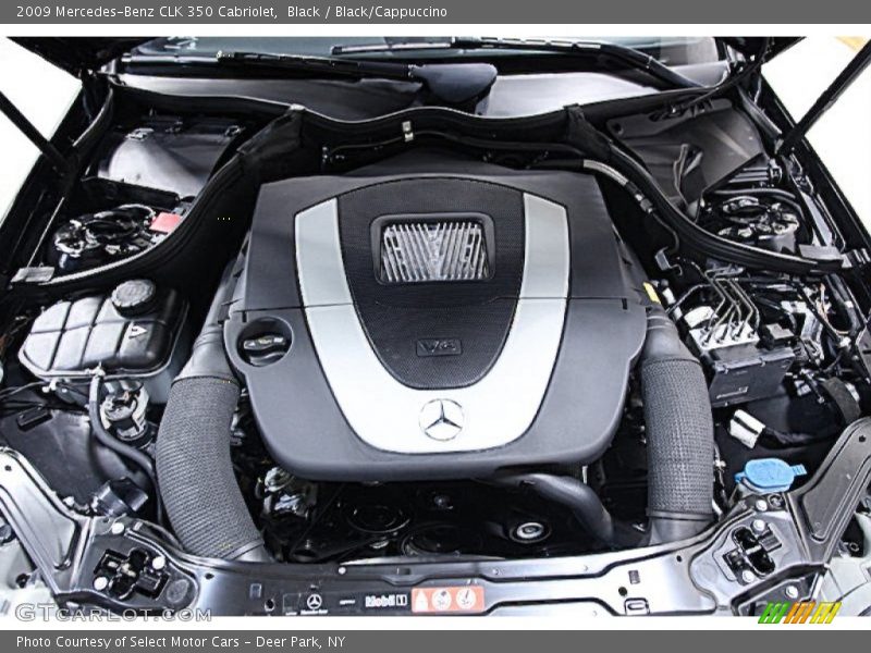 Black / Black/Cappuccino 2009 Mercedes-Benz CLK 350 Cabriolet