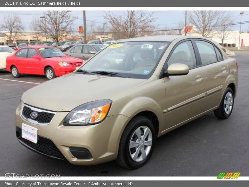 Cashmere Beige / Beige 2011 Kia Rio LX