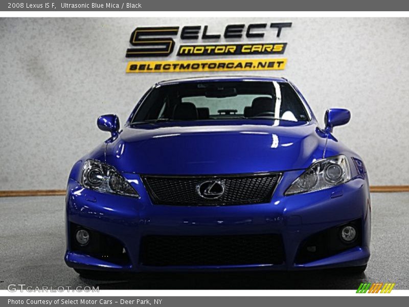 Ultrasonic Blue Mica / Black 2008 Lexus IS F