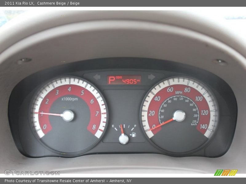 Cashmere Beige / Beige 2011 Kia Rio LX