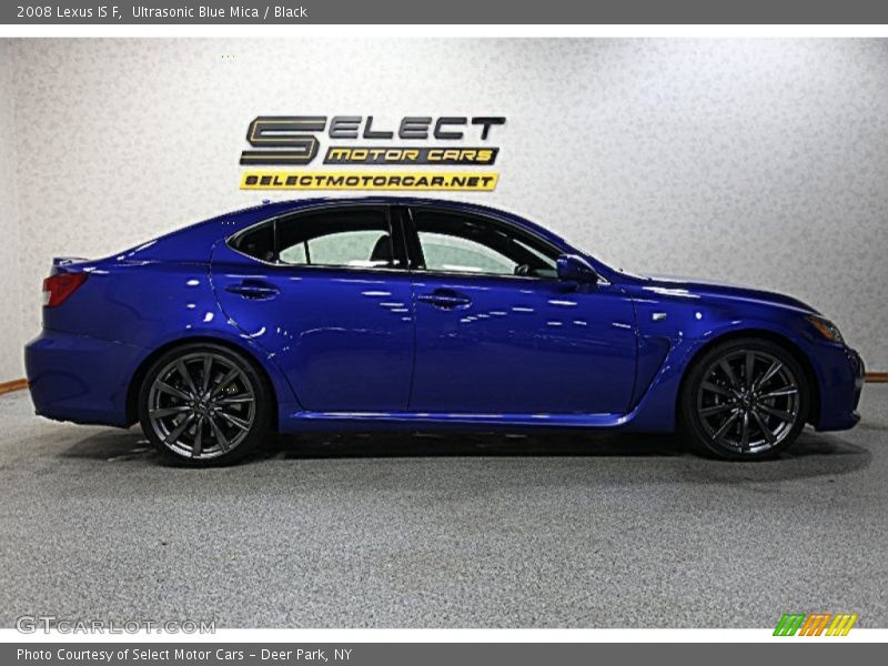Ultrasonic Blue Mica / Black 2008 Lexus IS F