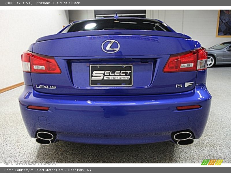 Ultrasonic Blue Mica / Black 2008 Lexus IS F