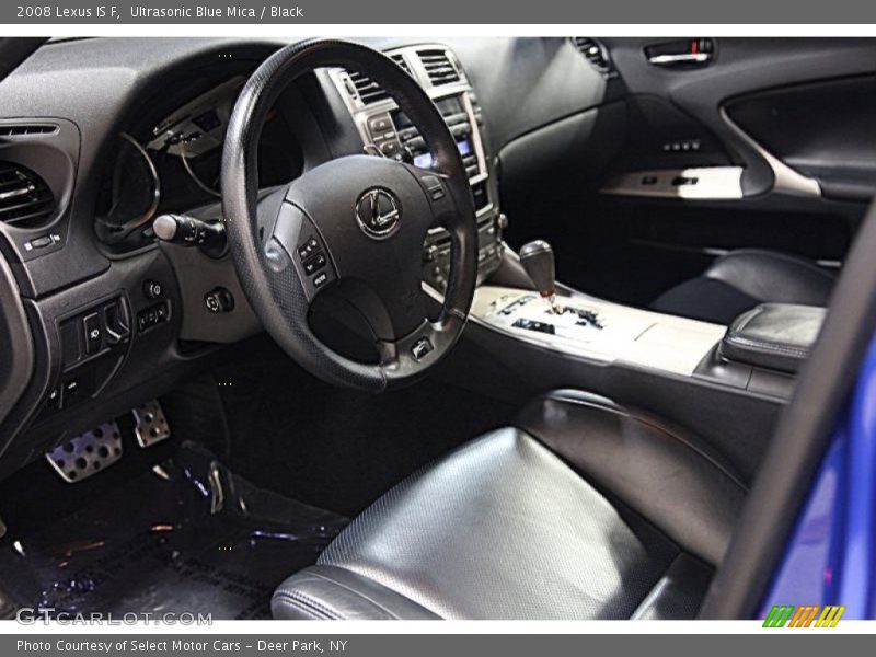 Ultrasonic Blue Mica / Black 2008 Lexus IS F