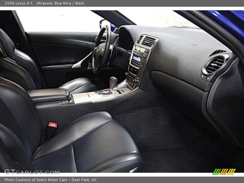 Ultrasonic Blue Mica / Black 2008 Lexus IS F