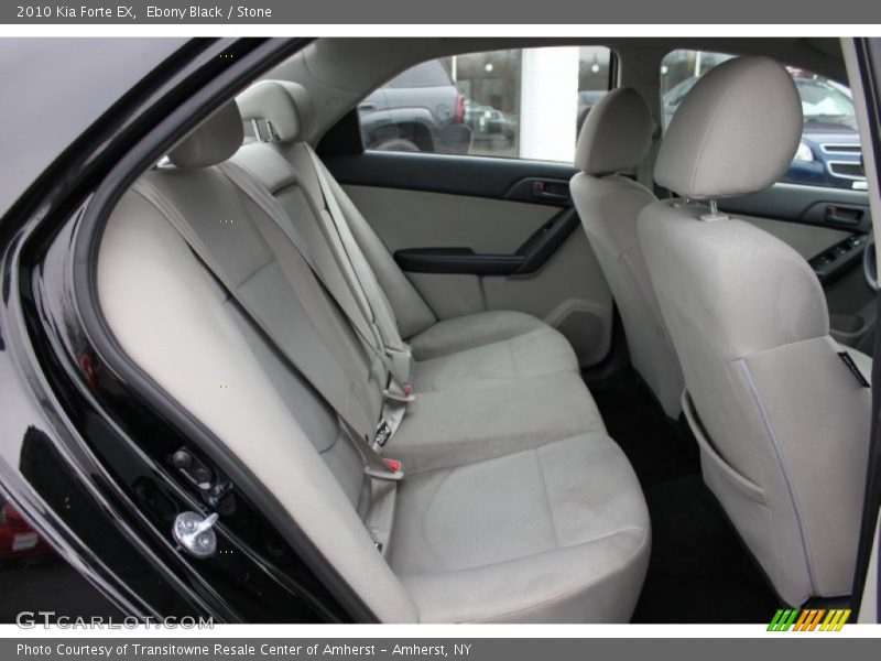Ebony Black / Stone 2010 Kia Forte EX