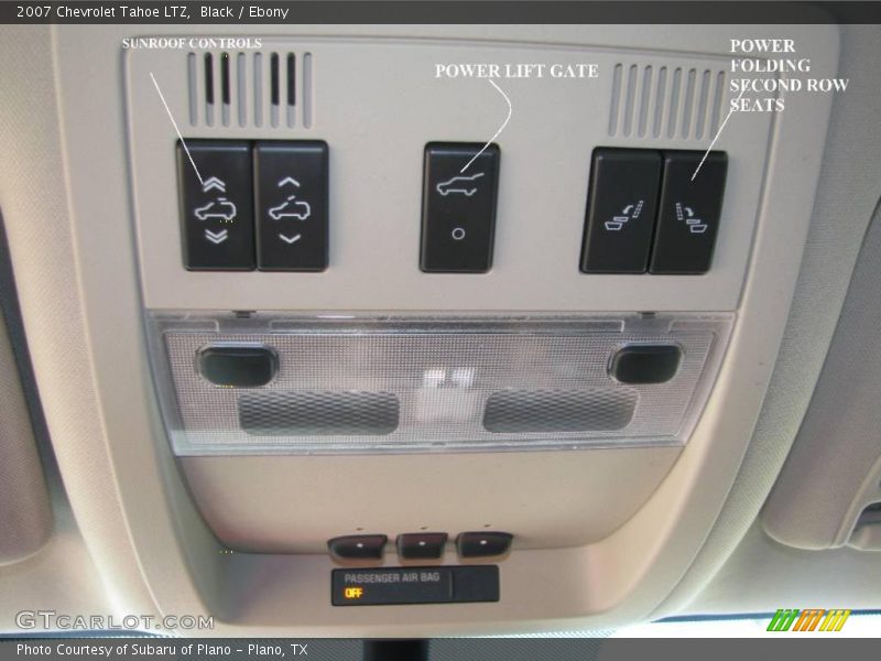 Black / Ebony 2007 Chevrolet Tahoe LTZ