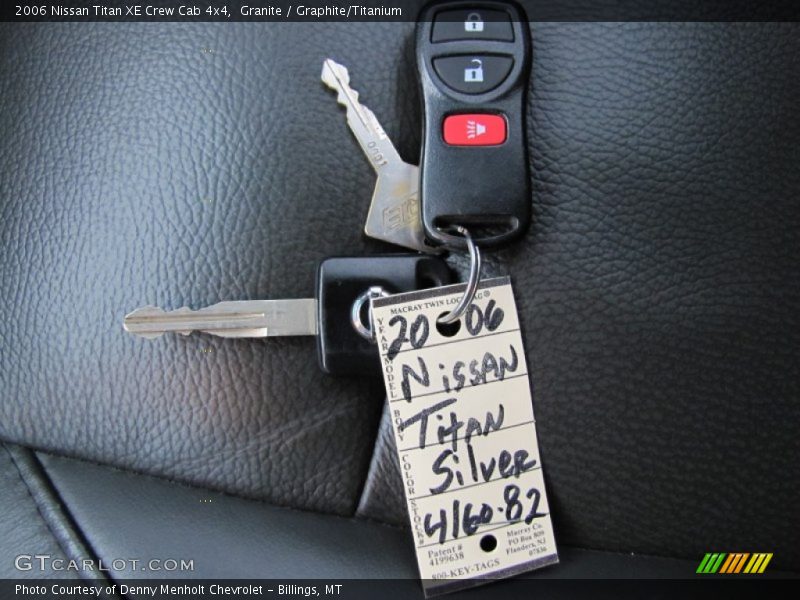 Granite / Graphite/Titanium 2006 Nissan Titan XE Crew Cab 4x4