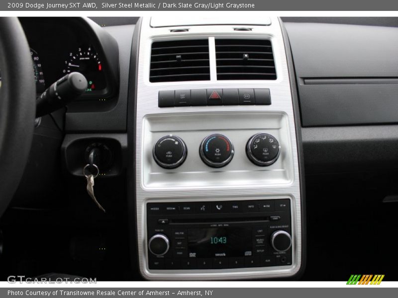 Silver Steel Metallic / Dark Slate Gray/Light Graystone 2009 Dodge Journey SXT AWD