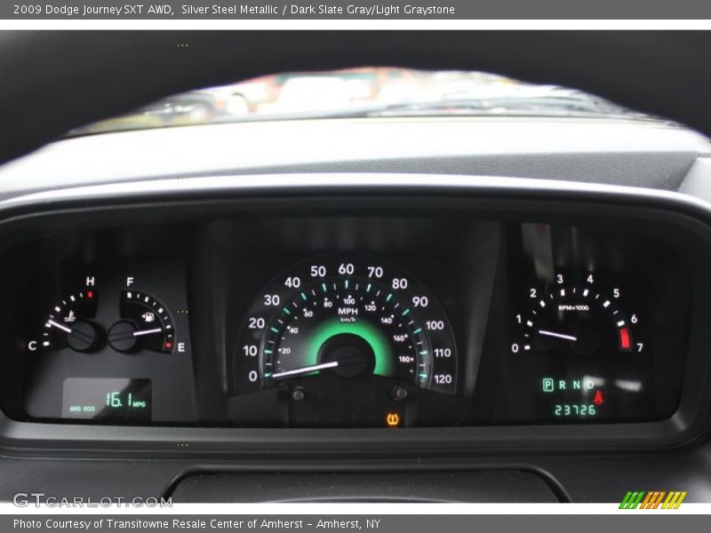 Silver Steel Metallic / Dark Slate Gray/Light Graystone 2009 Dodge Journey SXT AWD