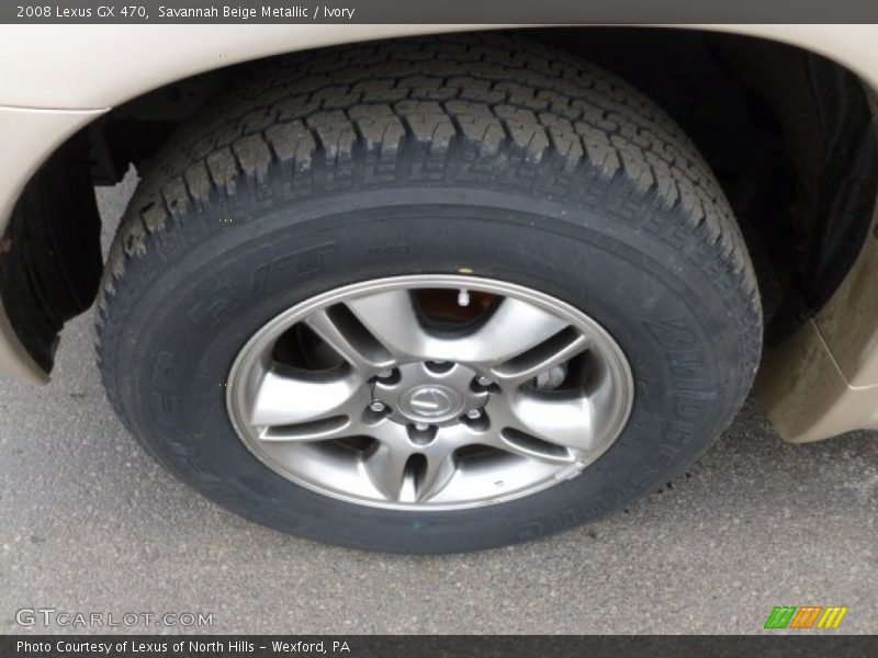 Savannah Beige Metallic / Ivory 2008 Lexus GX 470