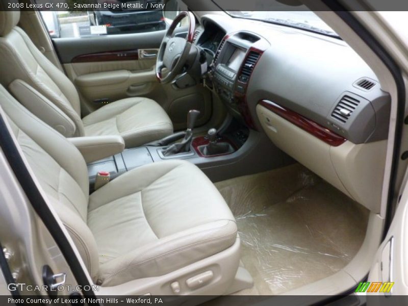 Savannah Beige Metallic / Ivory 2008 Lexus GX 470