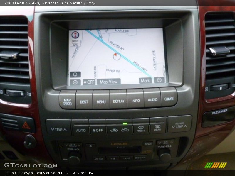Savannah Beige Metallic / Ivory 2008 Lexus GX 470