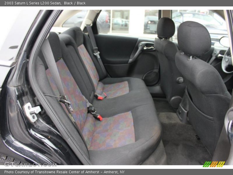 Black / Black 2003 Saturn L Series L200 Sedan