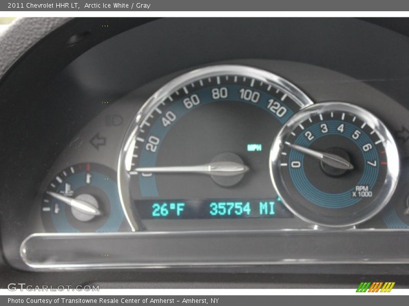 Arctic Ice White / Gray 2011 Chevrolet HHR LT