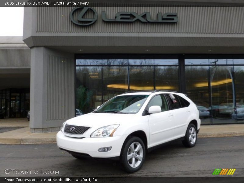 Crystal White / Ivory 2005 Lexus RX 330 AWD