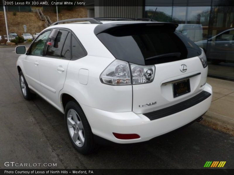 Crystal White / Ivory 2005 Lexus RX 330 AWD