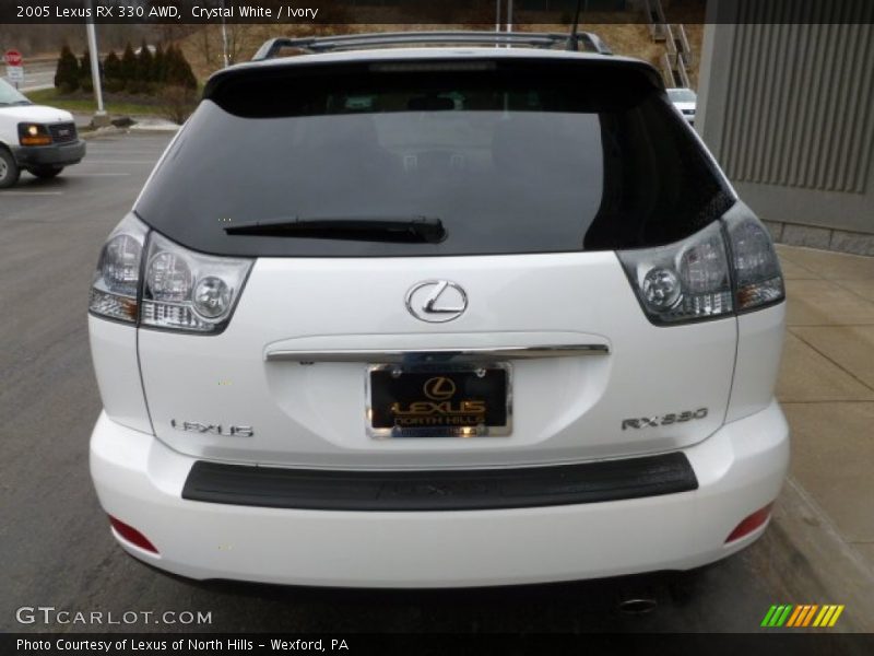 Crystal White / Ivory 2005 Lexus RX 330 AWD