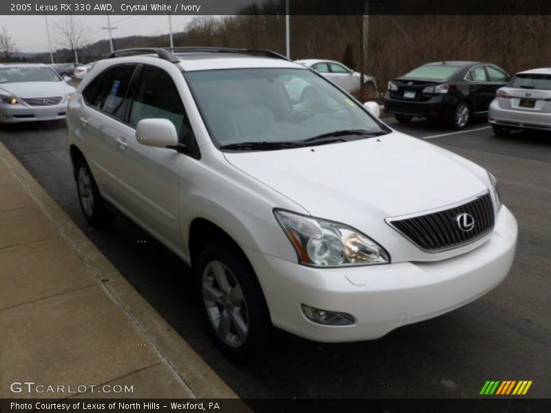 Crystal White / Ivory 2005 Lexus RX 330 AWD