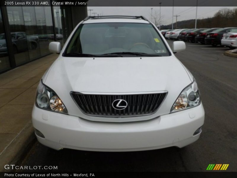 Crystal White / Ivory 2005 Lexus RX 330 AWD