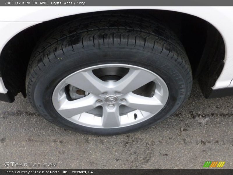 Crystal White / Ivory 2005 Lexus RX 330 AWD