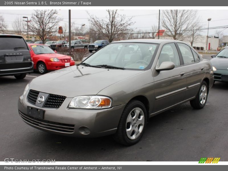 Bronze Shimmer / Taupe 2005 Nissan Sentra 1.8 S