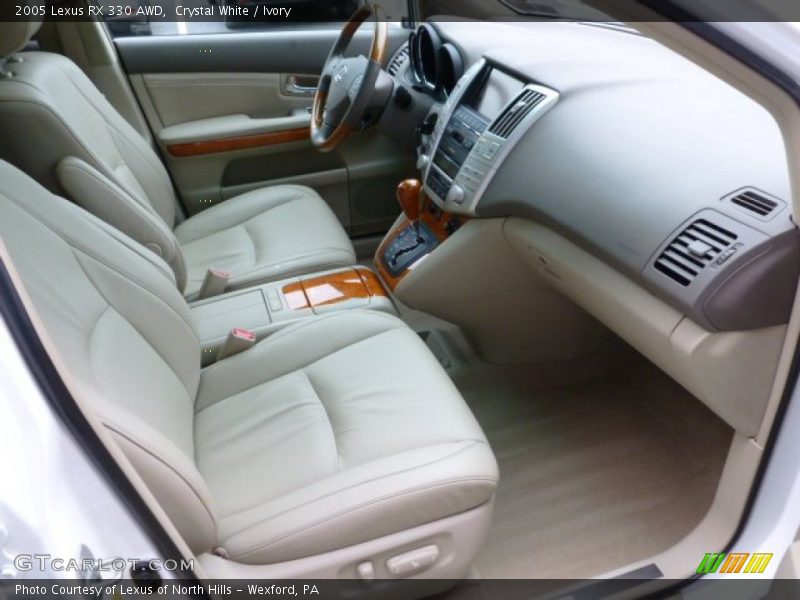 Crystal White / Ivory 2005 Lexus RX 330 AWD