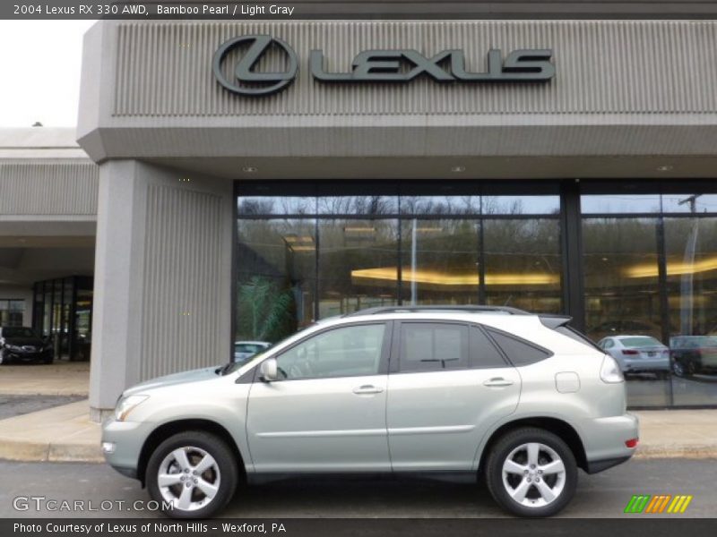 Bamboo Pearl / Light Gray 2004 Lexus RX 330 AWD