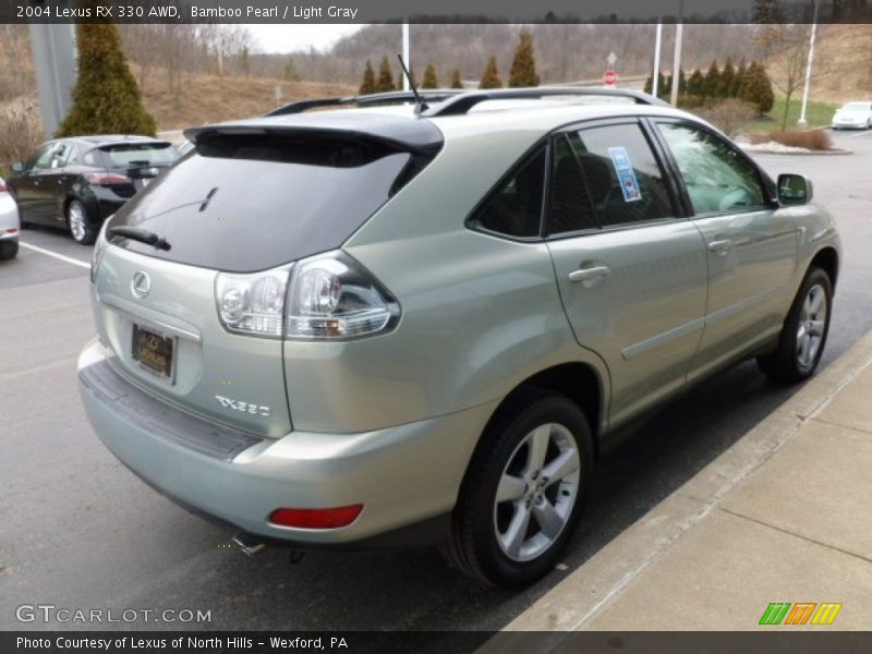 Bamboo Pearl / Light Gray 2004 Lexus RX 330 AWD