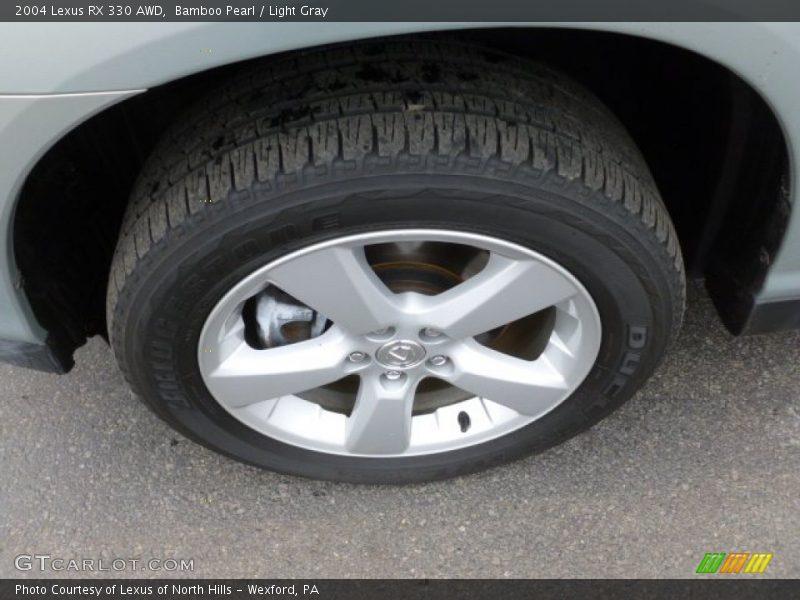 Bamboo Pearl / Light Gray 2004 Lexus RX 330 AWD