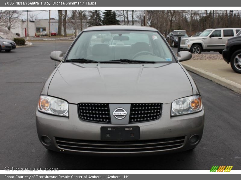 Bronze Shimmer / Taupe 2005 Nissan Sentra 1.8 S