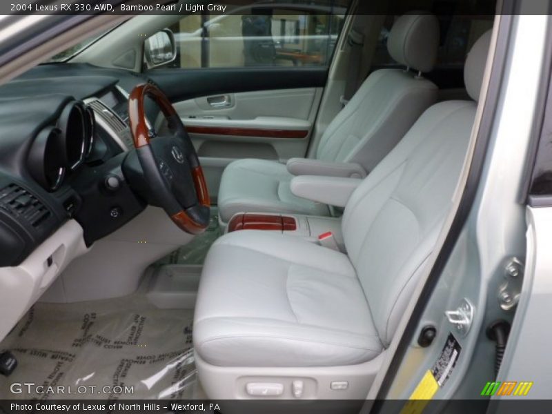 Bamboo Pearl / Light Gray 2004 Lexus RX 330 AWD