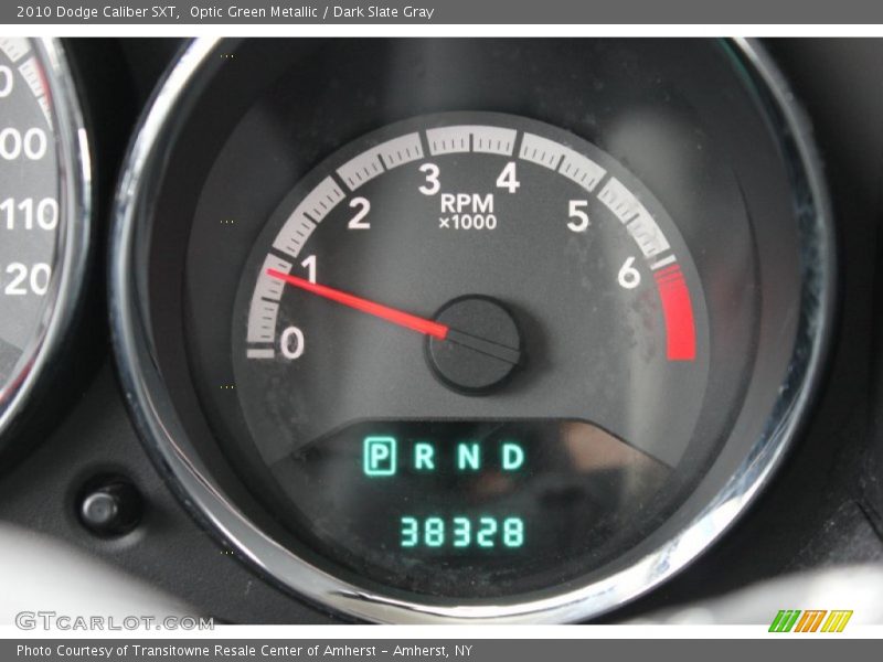 Optic Green Metallic / Dark Slate Gray 2010 Dodge Caliber SXT