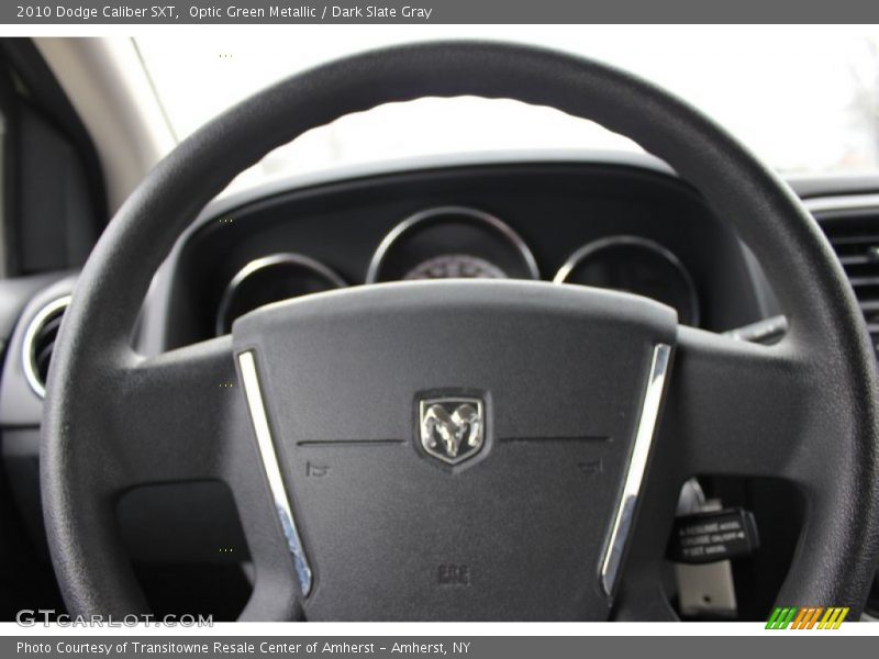Optic Green Metallic / Dark Slate Gray 2010 Dodge Caliber SXT
