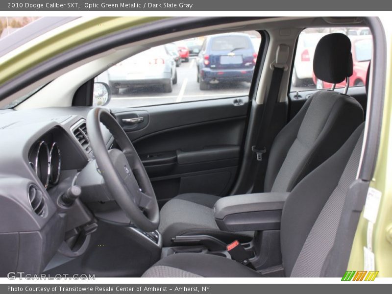 Optic Green Metallic / Dark Slate Gray 2010 Dodge Caliber SXT