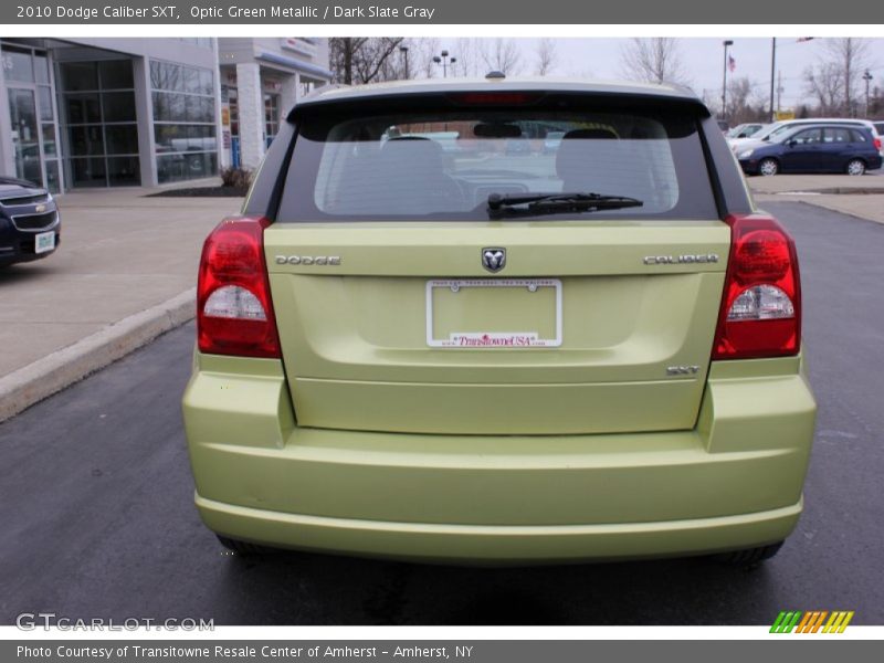 Optic Green Metallic / Dark Slate Gray 2010 Dodge Caliber SXT