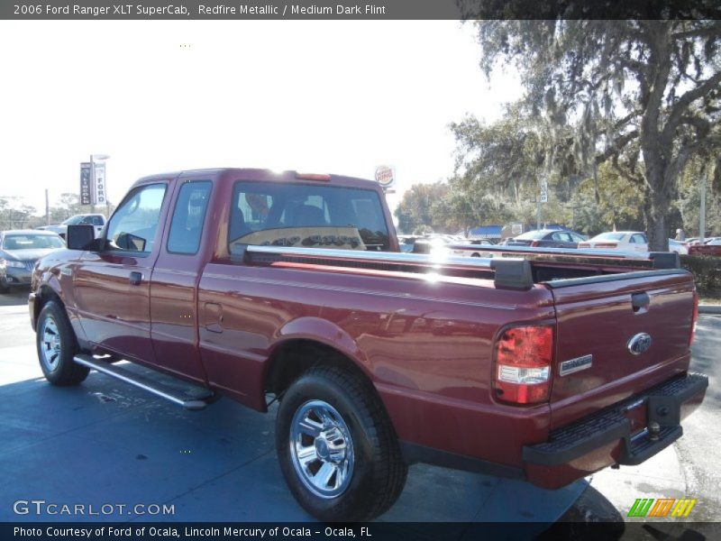 Redfire Metallic / Medium Dark Flint 2006 Ford Ranger XLT SuperCab